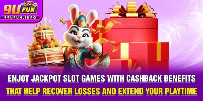 Enjoy jackpot slot games with cashback benefits that help recover losses and extend your playtime