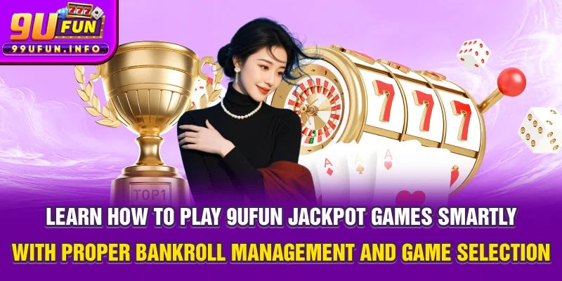 Learn how to play 9UFUN jackpot games smartly with proper bankroll management and game selection